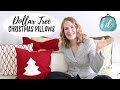 DOLLAR TREE DIY 🎄 Christmas Pillows