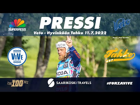 Pressi Vimpelin Veto - Hyvinkään Tahko 11.7.2022