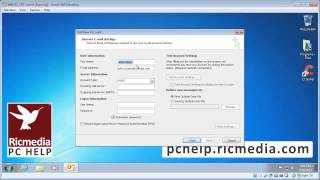 preview picture of video 'Email address setup Outlook 2007 2010 & 2013'