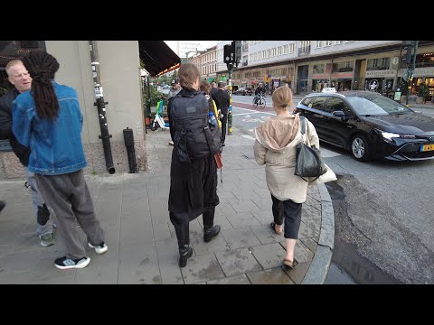 Evening walk in the heart of Södermalm | Stockholm, Sweden 4K  #483