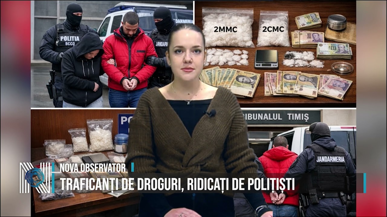 TRAFICANȚI DE DROGURI, RIDICAȚI DE POLIȚIȘTI