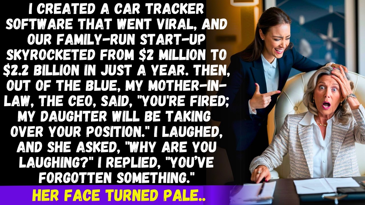 I worked tirelessly to grow our family business from $2 million to $2 billion. Then my MIL fired me