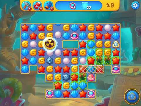 Fishdom level 5924 no boosters フィッシュダム ノーマル [Friend's]