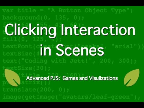 Clicking Interaction In Scenes