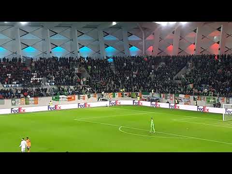 Luxembourg - Republic of Ireland 0-3 Great Irish supporters singing Fields of Athenry 14.11.2021