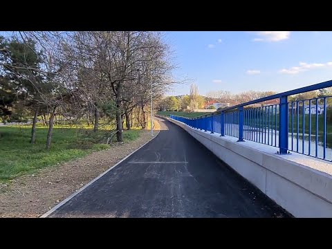 Cyklotrasa Univerzitný most - Nábrežie mládeže (cyklomost), 23. apríl 2021