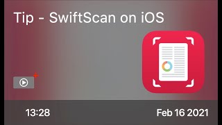 SCOM1022 - ヒント - iOS 版 SwiftScan - プレビュー