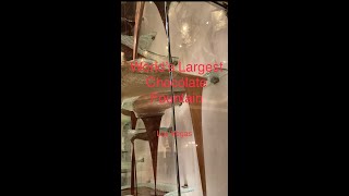 世界最大のチョコレートファウンテンThe Largest Chocolate Fountain/ Las Vegas　#Shorts