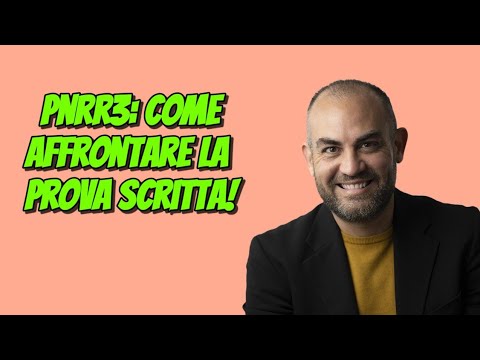 PNRR3: How to prepare for the written exam of the competition! #competition #school #written