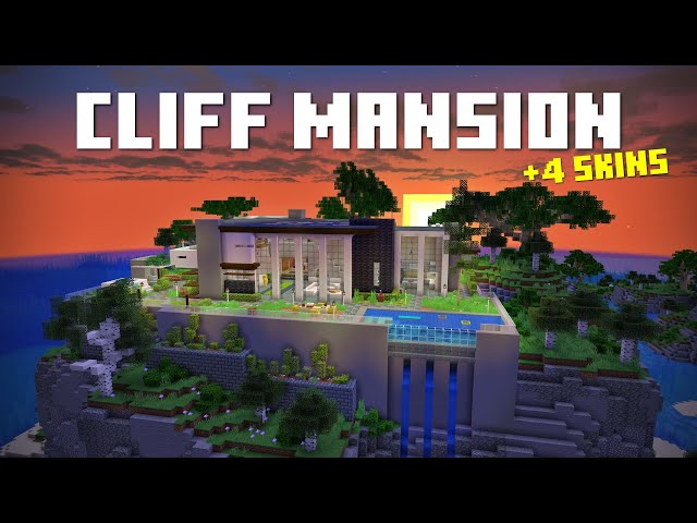🏠 Modern Mansion | Full Interior | Download Minecraft Map