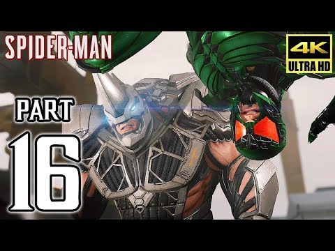 [4K] SPIDERMAN (PS4 Pro) Walkthrough PART 16 No Commentary @ UHD ✔
