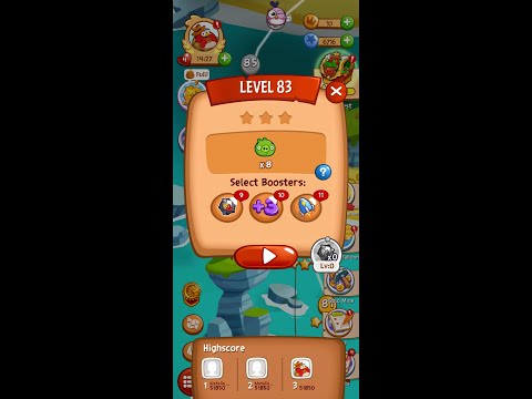 Angry Birds Blast Level 83