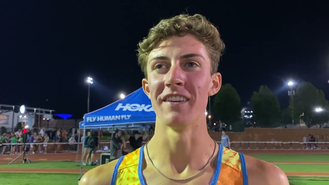 Drew Griffith Runs 3:57 Mile At Festival of Miles - YouTube
