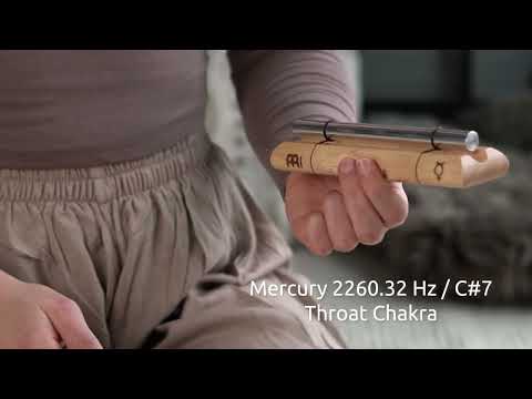 AB40610 - MEINL Sonic Energy Planetary Tuned Energy Chime Chakra Set 7 Energy Chimes EC-SET-CHA-7