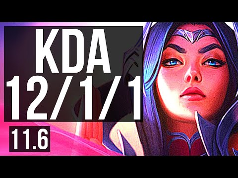 IRELIA vs TALIYAH (MID) | 12/1/1, Legendary, 300+ games | KR Master | v11.6