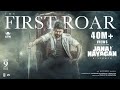 The First Roar Jana Nayagan Thalapathy Vijay H Vinoth Pooja Hegde Anirudh KVN