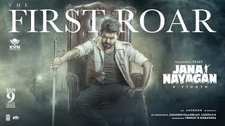 Download lagu The First Roar - Jana Nayagan | Thalapathy Vijay | H Vinoth | Pooja Hegde | Anirudh | KVN mp3