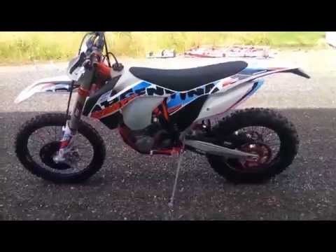 KTM 500EXC SIXDAYS 2015 WALKAROUND AND STARTUP