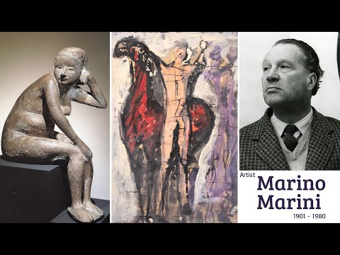 Italian Sculptor Artist Marino Marini | Sculpture & Paintings | WAA