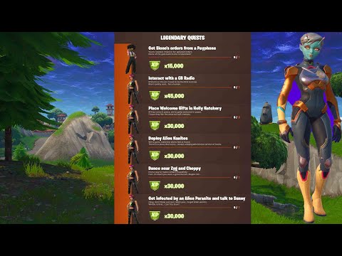All Week 5 Legendary Quest Challenges Guide in Fortnite - Week 5 Quest in Chapter 2 Season 7