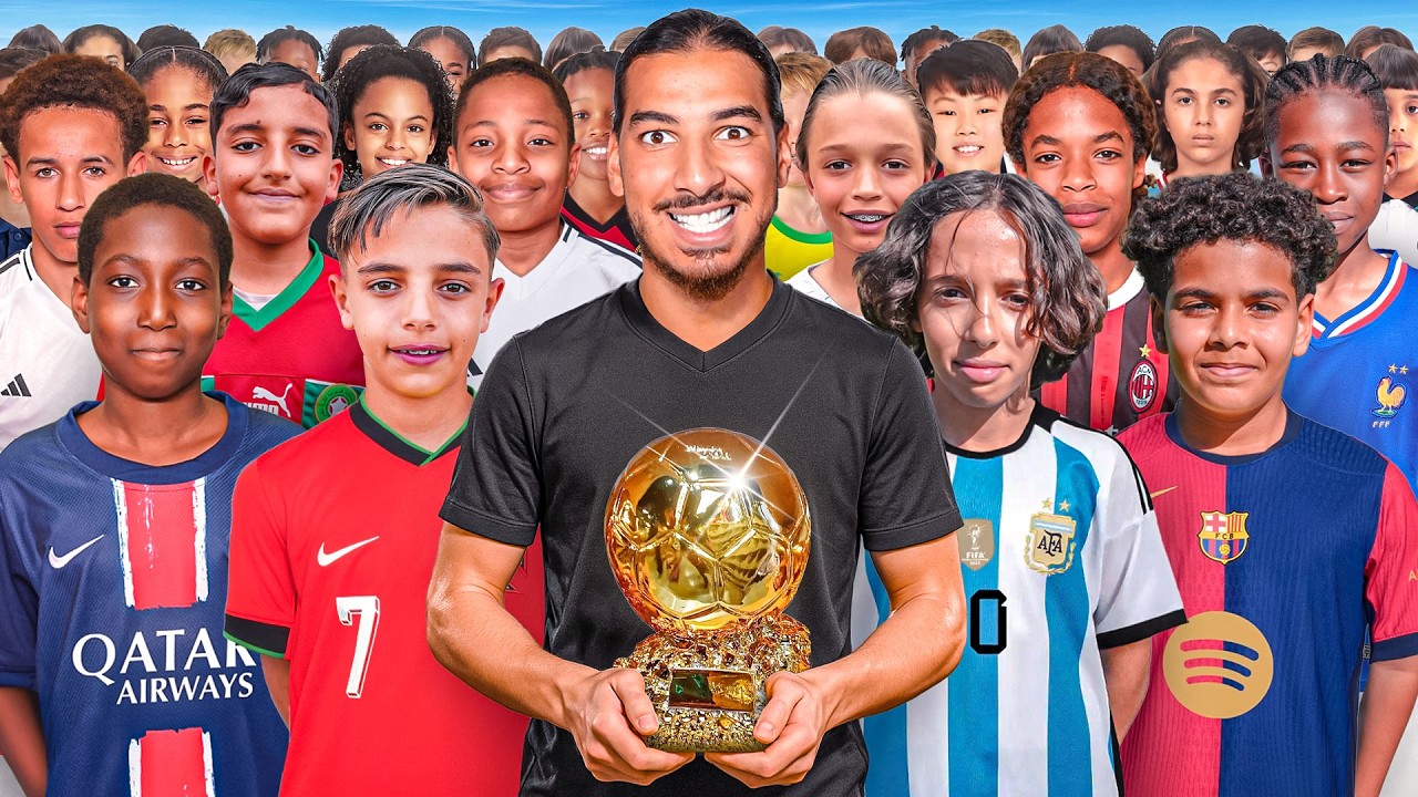 J’ai Organisé le Ballon d’Or des Enfants !