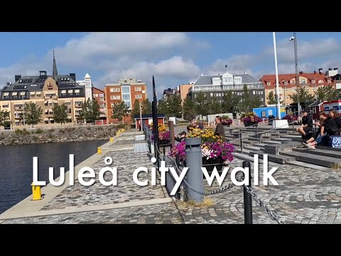 Explore Luleå Sweden | Luleå city walk | summer in Sweden | Luleå Sweden | Luleå södra hamn