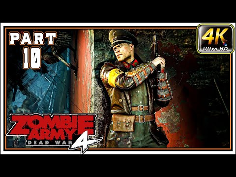 ZOMBIE ARMY 4 DEAD WAR Full Gameplay Walkthrough PART 10 - Molte Nightmare Chapters 1 & 2 [4K 60FPS]