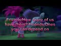 “Friend Melody” by Justin Timberlake(Branch), from dreamworks “Trolls Holiday” Official lyric video