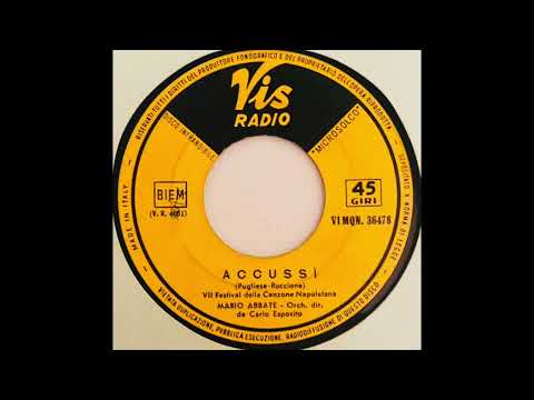 Accussi Mario Abbate - Vinilo 1959