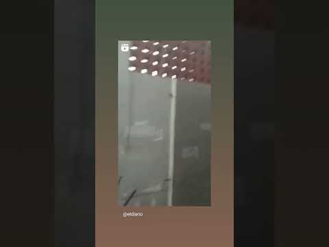 trombas marinas afectan el Zulia este hecho sucedió el 16 y 17 agosto sector la cañada de Urdaneta