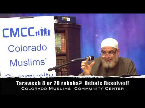 Taraweeh 8 or 20  Rakahs? The Inevitable Debate!!