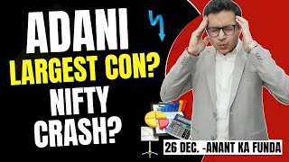 Adani Largest Con in Corporate History? | Stock market crash? |