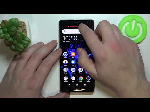 How to Remove / Restore Messages Icon from/to Home Screen on SONY Xperia XZ2