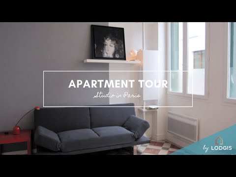 Apartment Tour // Furnished  31m2 in Paris – Ref : 11113933