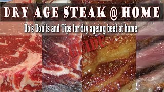 How To Dry Age Steak At Home