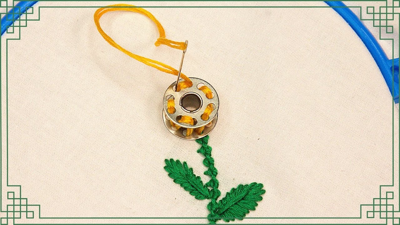 Watch Now Un nuovo trucco, molto facile per il ricamo a mano! Un nuovo trucco, molto facile per il ricamo a mano!