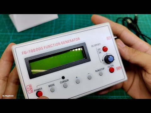 FG100-F4A | 1HZ-500KHZ FG-100 DDS Functional Signal Generator Sine Triangle Square Sawtooth