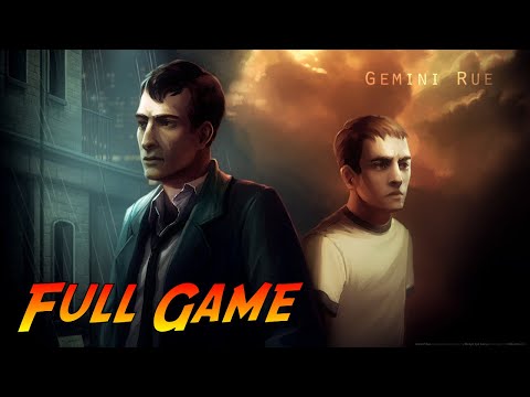 Gemini Rue | Complete Gameplay Walkthrough - Full Game | No Commentary