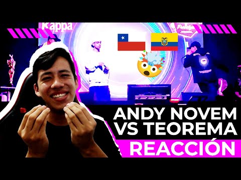 BATALLÓN!! TEOREMA 🇨🇱 vs ANDY NOVEM 🇪🇨 (REACCIÓN) INTERNACIONAL HALLOWFREE 🎃