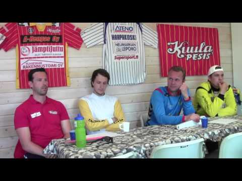 28.6.2016 Ylivieskan Kuula - Lievestuoreen Kisa, lehdistötilaisuus