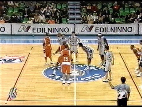 Serie A 2002/'03 Fabriano Basket - Snaidero Udine 59-88