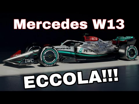 Thumbnail for MERCEDES W13 F1 2022- ECCO LA FRECCIA D'ARGENTO - #W13 #mercedesf1 #mercedesf12022 #mercedesw13