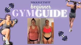 Beginner Gym Guide Exercises | Exercises I Did to Transform My Body | Nikki Gets Fit Gym Guide