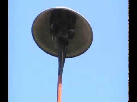 Sirenenprobe Niederkassel-Mondorf - E57 mit L141-Mast