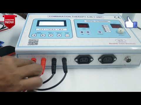 Combo 5 In 1 IFT Tens MS US Deep Heat Therapy Equipment
