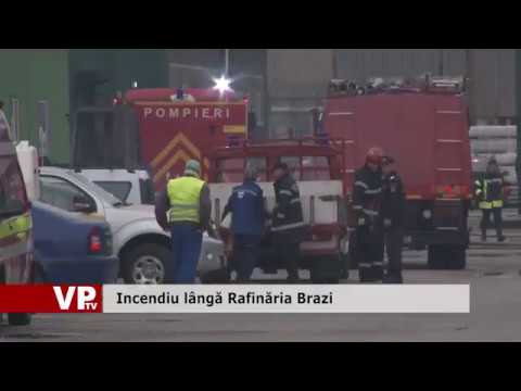 Incendiu lângă Rafinăria Brazi