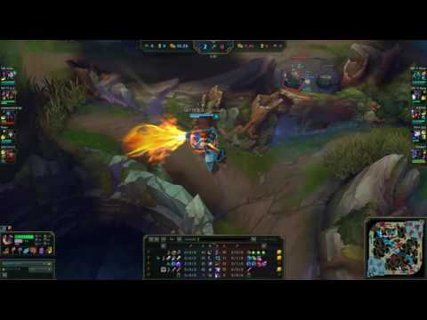 SKT T1 Duke   Rumble vs Shen   KR LOL Challenger 1009LP