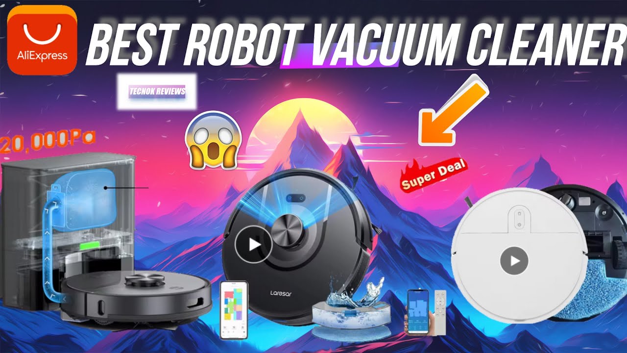 ✅🥇¡Top 3 Robot Vacuums Cleaners in 2024!🚀| ¡Best Robot Vacuum Cleaner on Aliexpress!😱🌟