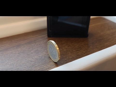 Chinese high-speed train coin balancing at 348km/h