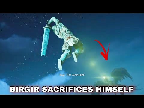 BIRGIR SACRIFICES HIMSELF | GOD OF WAR RAGNAROK